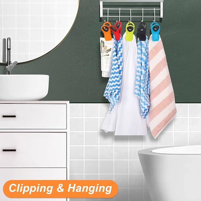 Jetmore 16 Pack Chip Clips Bag Clips, Office Paper Clamps, Refrigerator - Image 3