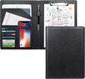 Business Portfolio Folder for Men Women, Padfolio Cover, by WAVEYU