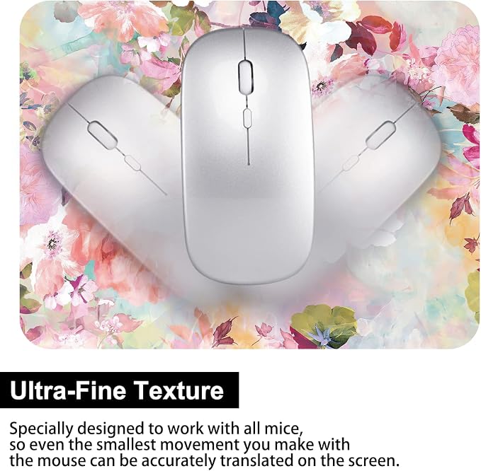 Small Mouse Pad 6 x 8 Inch, Audimi Mini Mouse Pad Thick - Image 6