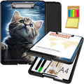 Clipboard with Storage, Office Supplies Nursing Clipboards Folder with Pen by CAPAUNVDA