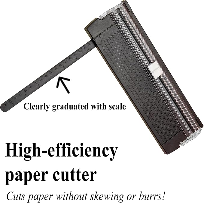 Paper Cutter Slider Guillotine, A5 Paper Slicer Trimmer - Image 6
