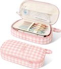 SUNEE Cute Pencil Case, Large Colored Pencil Pouch, Aesthetic Pen Bag by SUNEE