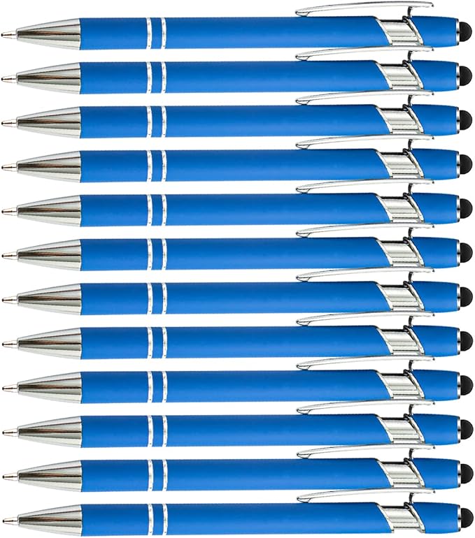 PASISIBICK 12 Pieces Blue Ballpoint Pen - Image 7