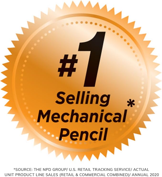 BIC Xtra Precision Mechanical Pencil, Fine 0.5 mm Point and Built-In Eraser - Image 3