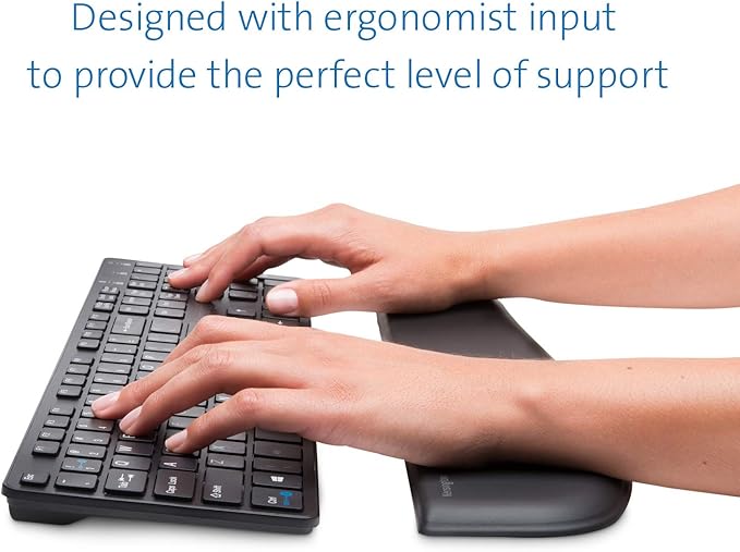 Kensington ErgoSoft Wrist Rest for Slim Keyboards - Image 2