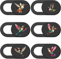 6Pcs 6 Styles Laptop Camera Cover Slide Cute 0.04 Inch Ultra Thin Phone Privacy by PRESSINART