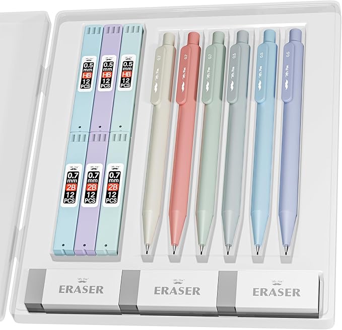Mr. Pen- Pastel Mechanical Pencil Set by MrPen