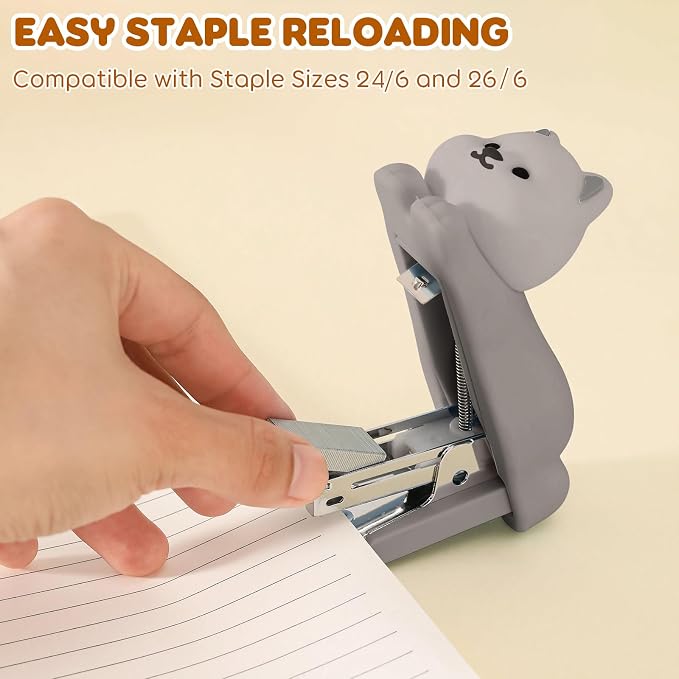 Honagu Mini Cute Animal Stapler - Image 5