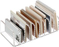 SANRUI Clear Desk Mail Organizer, 9 Compartments Acrylic Office Document Sorter by SANRUI
