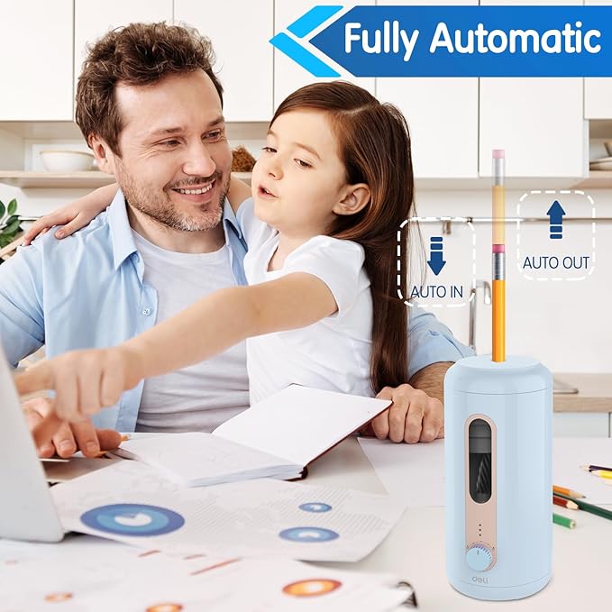 Electric Pencil Sharpener, Fully Automatic Pencil Sharpener - Image 2