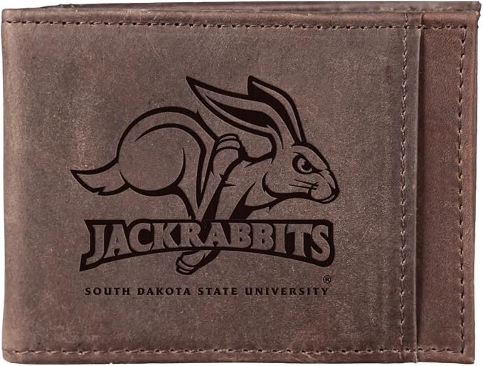 Team Sports America NCAA South Dakota State University Front Pocket Slim Wallet by TeamSportsAmerica