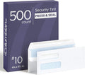 Columbian #10 Security Envelopes, 500 Pack, Double Window Self Seal Envelopes by TOPSProducts