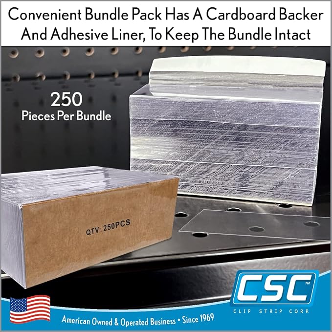 Price Data Channel Label Holder Chips, 2.75" L x 1.25" H, 10 Mil Thick - Image 5