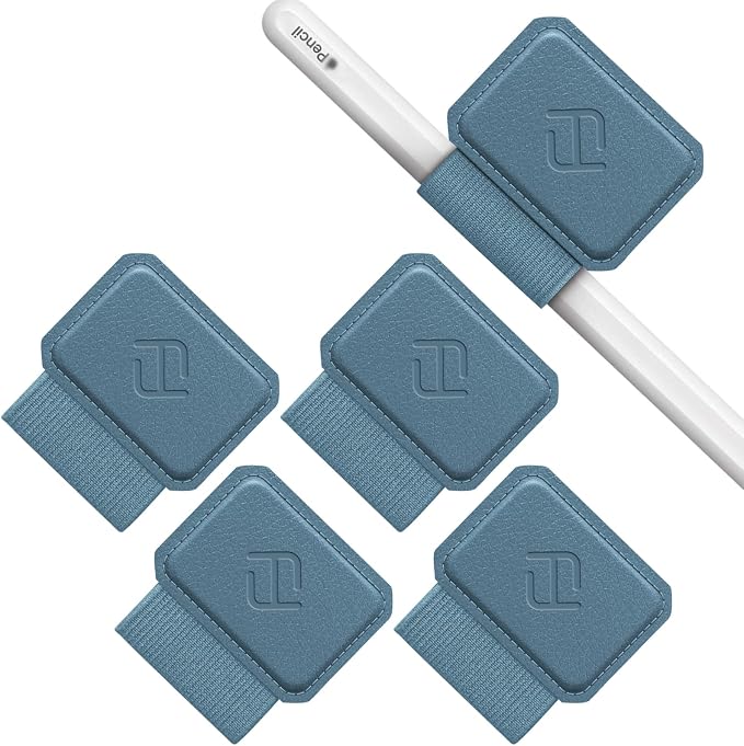 Fintie 4 Pack Pen Loop Holder for Apple Pencil Pro, Apple Pencil and Stylus Pens by Fintie