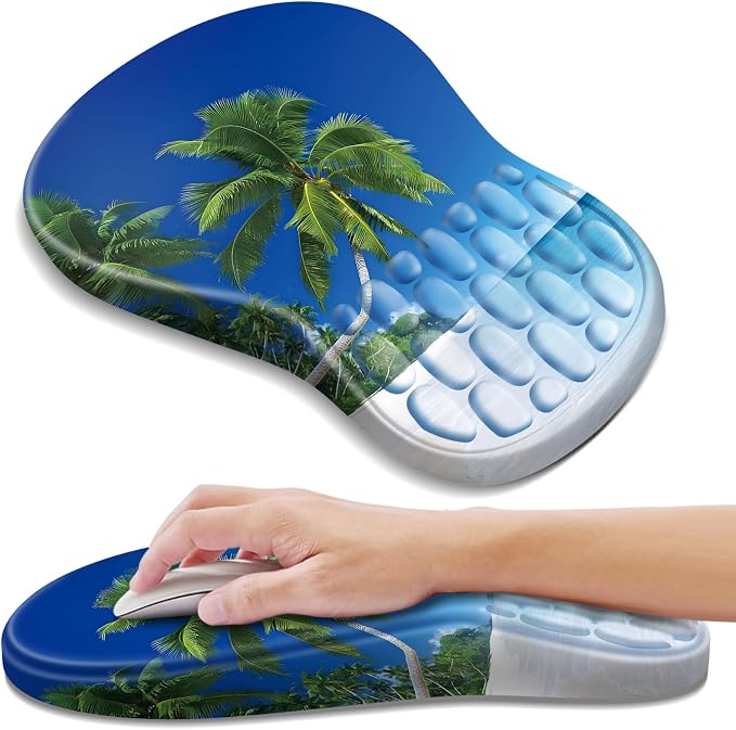 YIWEI Ergonomic Mouse Pad with Wrist Rest by Unknown