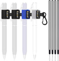 Likesing Pen Holder for Lanyard, 4 Set Elastic Retractable Pencil Holder by Makelifethewayyoulike