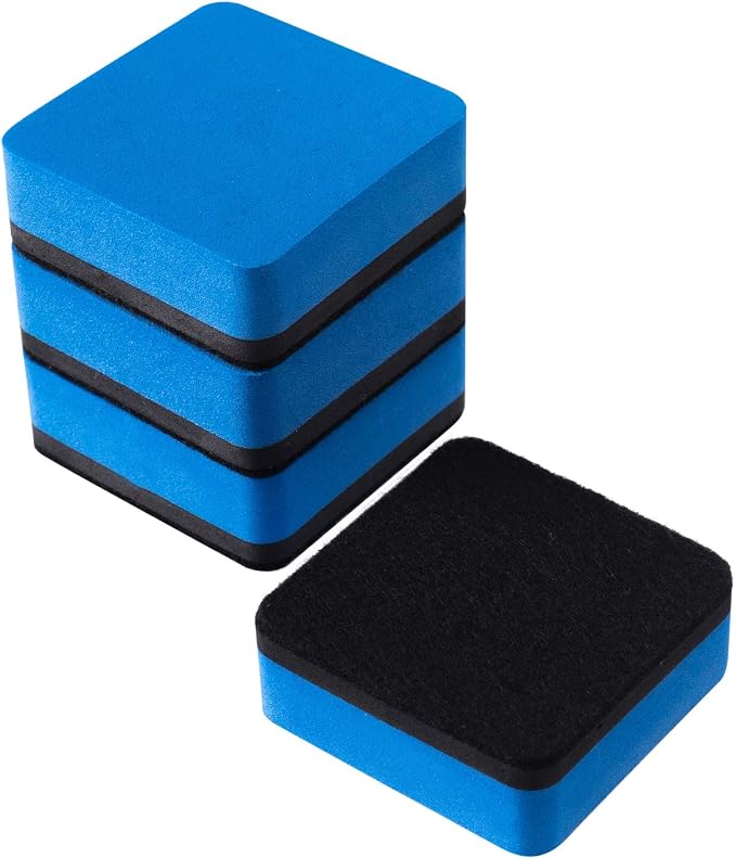 Dry Erase Erasers, Eeoyu 40 Pack Magnetic Whiteboard Dry Erasers Chalkboard - Image 5