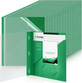 Teling 48 Pcs Clear Front Report Covers by Teling
