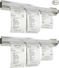 2 Pack Restaurant Ticket Holder, 12 Inch Receipt Holder by LYAYAN