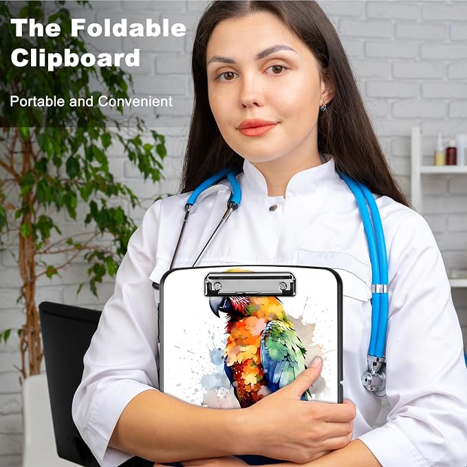 Clipboard with Storage, Heavy Duty Plastic Storage Clipboard with Low Profile - Image 5