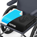 AUVON Gel Wheelchair Seat Cushion, Waterproof Cover, Pressure Sore & Ulcer | by AUVON