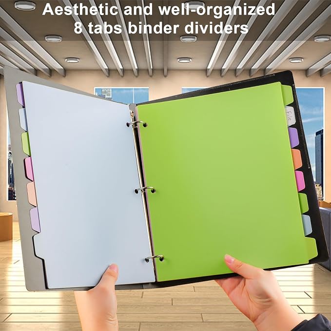 HABGP 96Pcs/12 Set Binder Dividers - Image 7