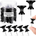 Outus 60 Pcs Giant Push Pins Jumbo Tacks 1/1.8inch Plastic Head by Outus