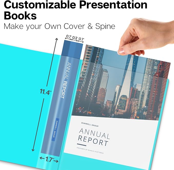 Dunwell 12-Pocket Presentation Binder - Image 3