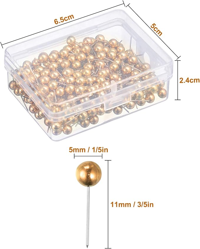 Map Tacks Push Pins Small Size 300 Packs - Image 6