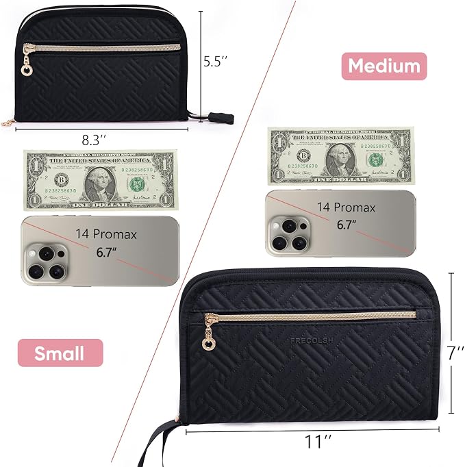 Receipt Organizer with 12 Pockets 8x5.5 Small Receipt Holder Organizer - Image 3