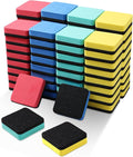 XKDOUS 72 Pack Mini Dry Erase Eraser, Small Magnetic Whiteboard Eraser by XKDOUS