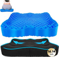 Cooling Gel Seat Cushion, Thickened Big Breathable Honeycomb Design Absorbs by NEW-Vi