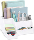 White Desktop Organizer by MySpaceOrganizers