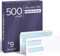 Columbian #9 Security Envelopes, 500 Pack, Double Window Self Seal Envelopes by TOPSProducts