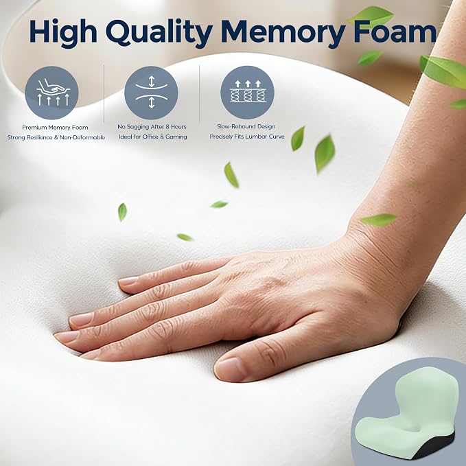 Seat Cushion, Office Chair Cushion, L-Shaped Ergonomic Car Seat Cushions - Image 6