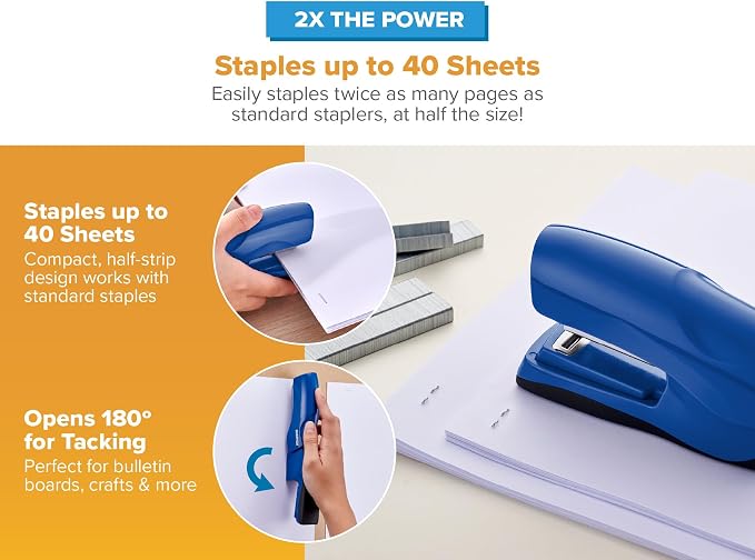 Bostitch Office Heavy Duty 40 Sheet Stapler - Image 6