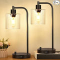 Lynnoland Set of 2 Industrial Table Lamps by BringBrightnesstoYourLife