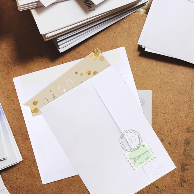 50 Packs 5x7 Envelopes, Self Seal - Image 6