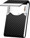 Padike Professional Business Card Holder PU Leather Business Card Case Name by padike
