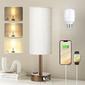 Fenmzee Brown Bedside Table Lamp by Fenmzeelighting