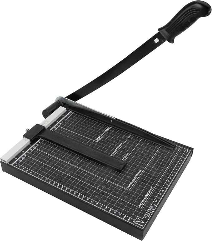 Precision Paper Cutter for A4/B5/A5/B6/B7, 10x13 inches, 70GSM Capacity by TEXALAN
