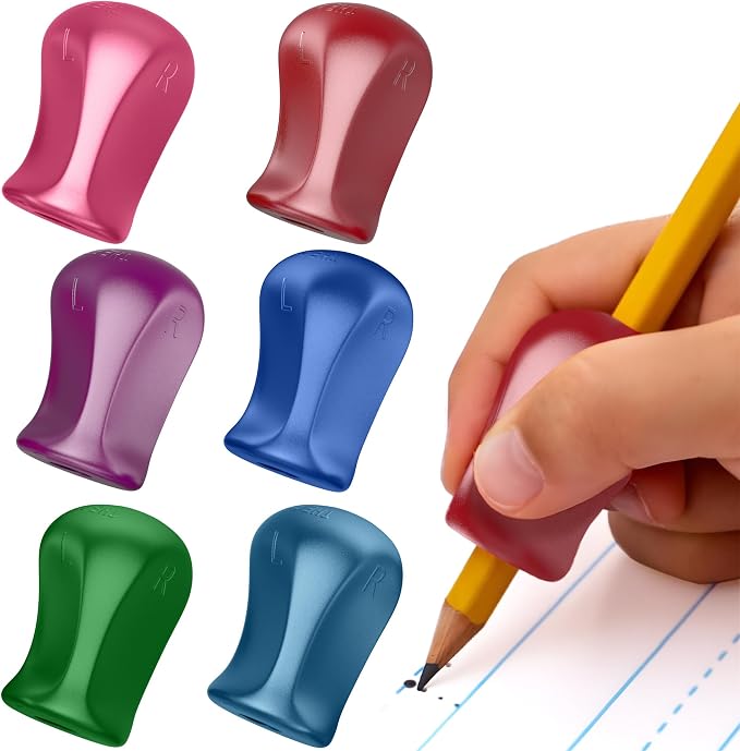 The Pencil Grip Metallic Grippers 6-Pack, Pencil Grips by ThePencilGripInc
