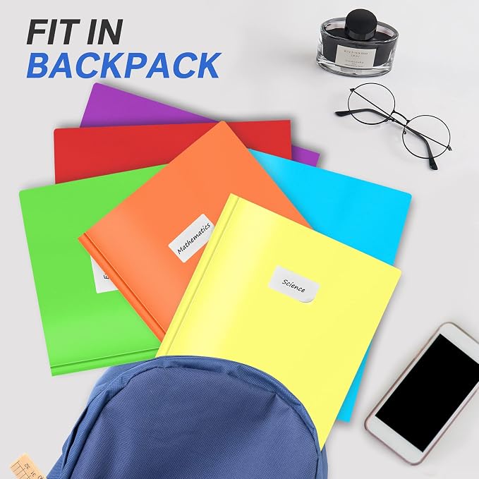 Sooez 6 Pack Pocket Folder - Image 5