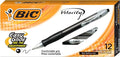 BIC Velocity Retractable Ballpoint Pens, Medium Point, 12-Count Pack, by BIC