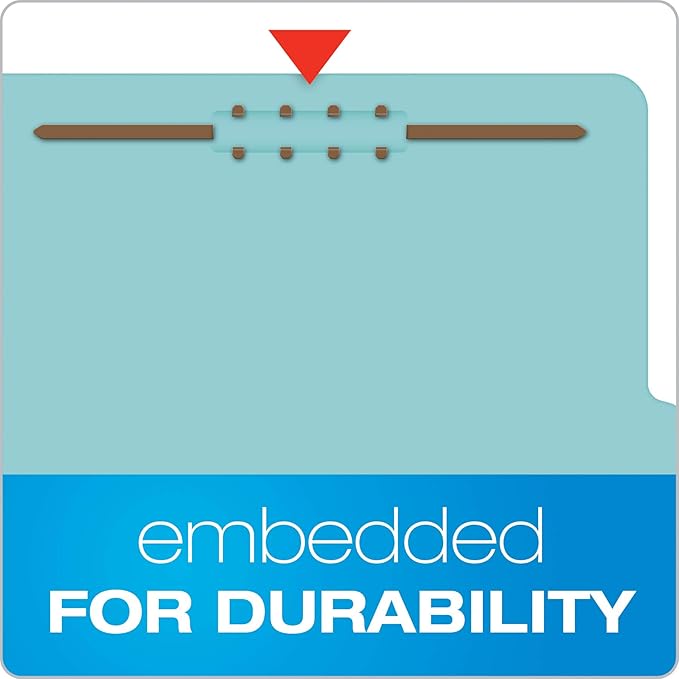Pendaflex Recycled Classification File Folders, 2 Dividers, 2/5 Tab Cut - Image 6
