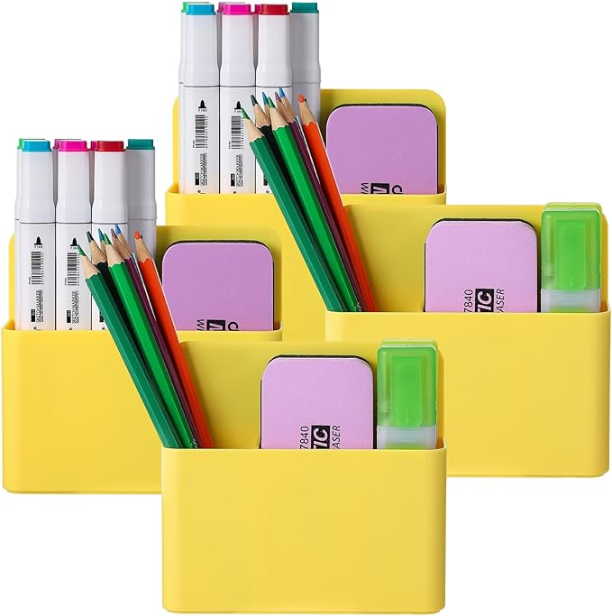 Magnetic Dry Erase Marker Holder, Magnetic Pen Holder Whiteboard Pen Holder Dry by Marbrasse