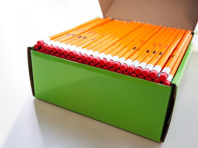 S & E TEACHER'S EDITION #2 Pencils, Pre-sharpened HB Lead Bulk Box – 200 Pack - Image 8