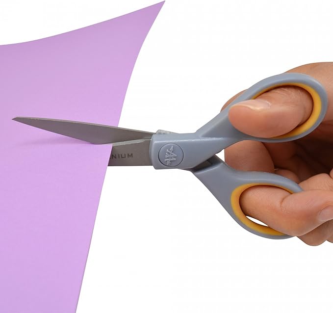Westcott 13525 5-Inch Pointed Titanium-Bonded Crafting Scissors - Image 4