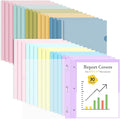 Ndsox 30 Pack Plastic Report Covers by NDSOX