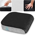 Large Seat Cushion Memory Foam for Office Chair, Wheelchair Cushions, Floor by AllSettHealth